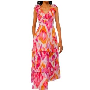 Banjanan Bonnie Dress in Rose..Size Small